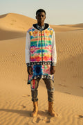 Shibori Life is Great Limited Edition Cotton Unisex Zip Hoodie