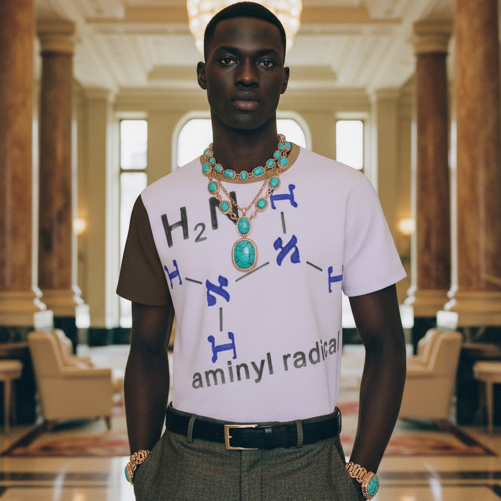 H2N Aminyl Radical Lavender Mens T-Shirt HUE+MAN Collective