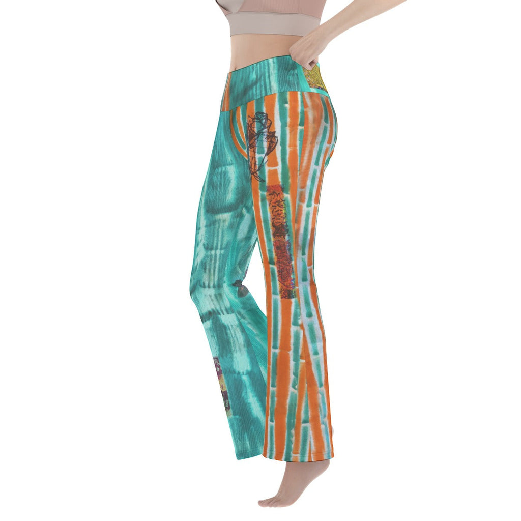 Gratitude SUPA Flare Yoga Leggings