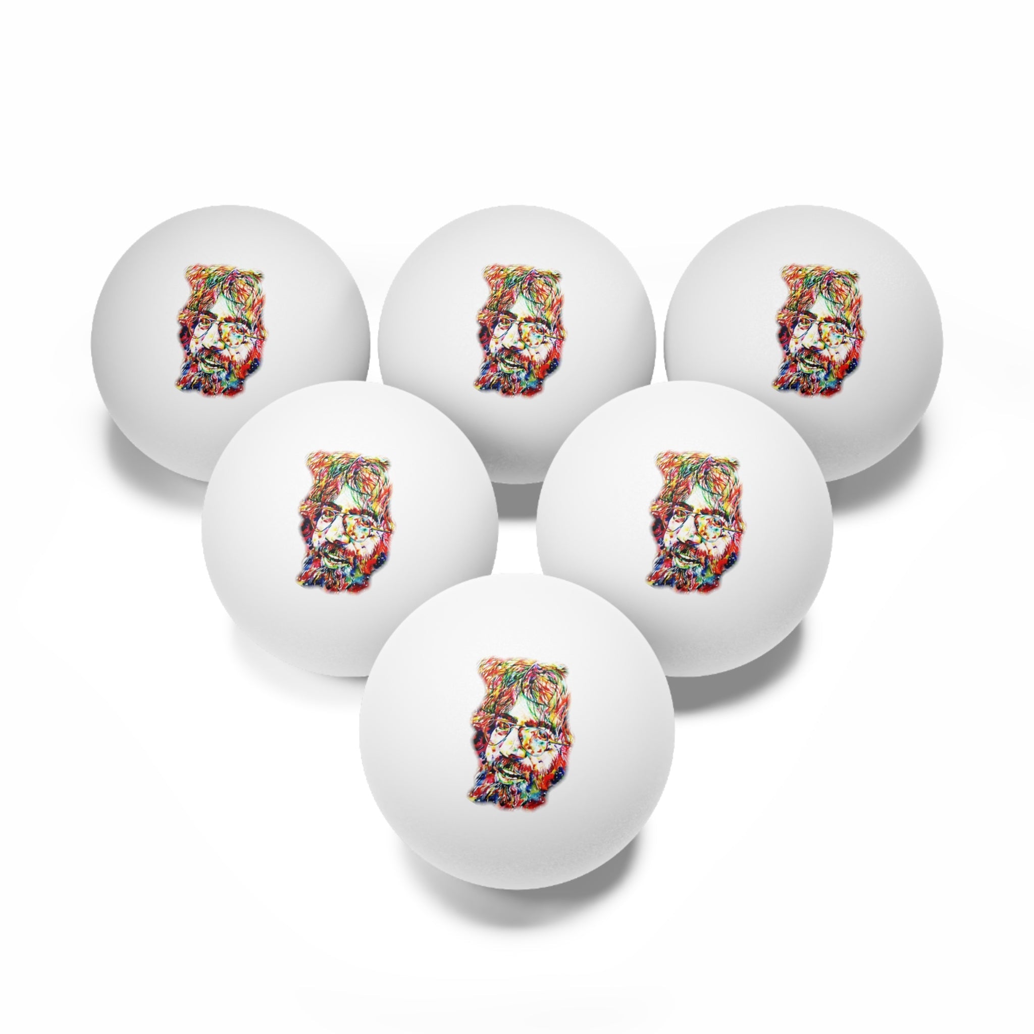 Jerry G 6 Pack Ping Pong Balls