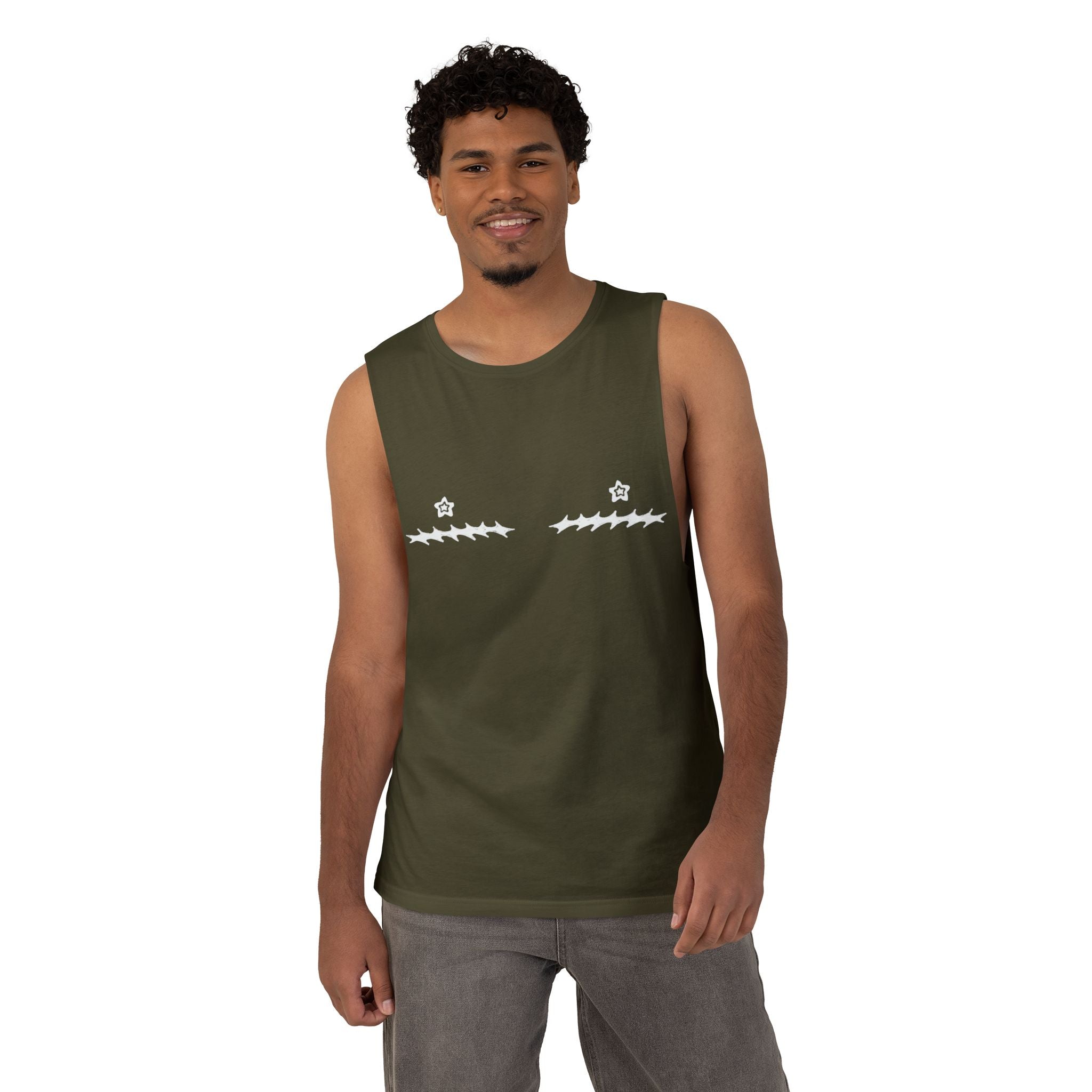 Star Nipple Top Surgery Scars Tank Top