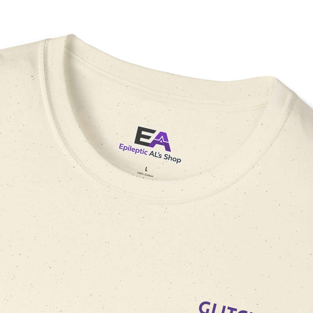 Glitch Happens Tee – Minimalist Seizure First Aid Shirt