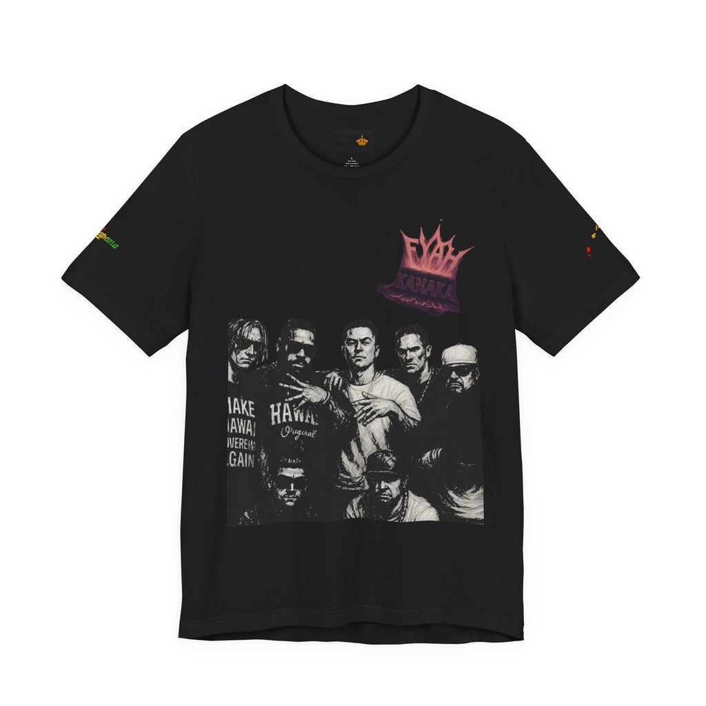 Kanaka Fyah 'vintage' Tee — Limited Edition Hawaiian Band Shirt