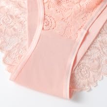 everyjoys Sexy Underwear Lace Panties for Women Bikini Underwear Hipster Underpants Lace Soft Breathe Briefs Multipack 5-Pack
