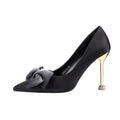 Sexy High Heels Stiletto Bow Women's Single Shoes See size chart under “more details”