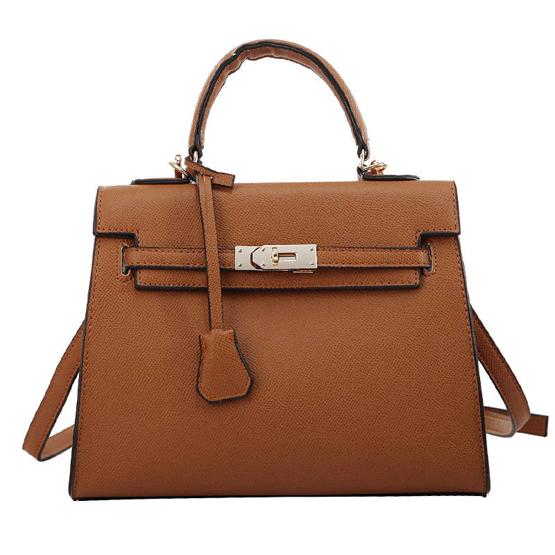 Korean Style Structured Crossbody Shoulder Bag – 2-in-1 Handbag | 5 Colors