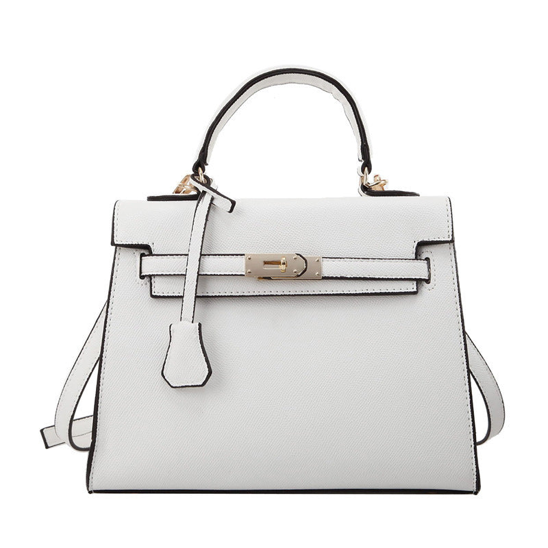 Korean Style Structured Crossbody Shoulder Bag – 2-in-1 Handbag | 5 Colors