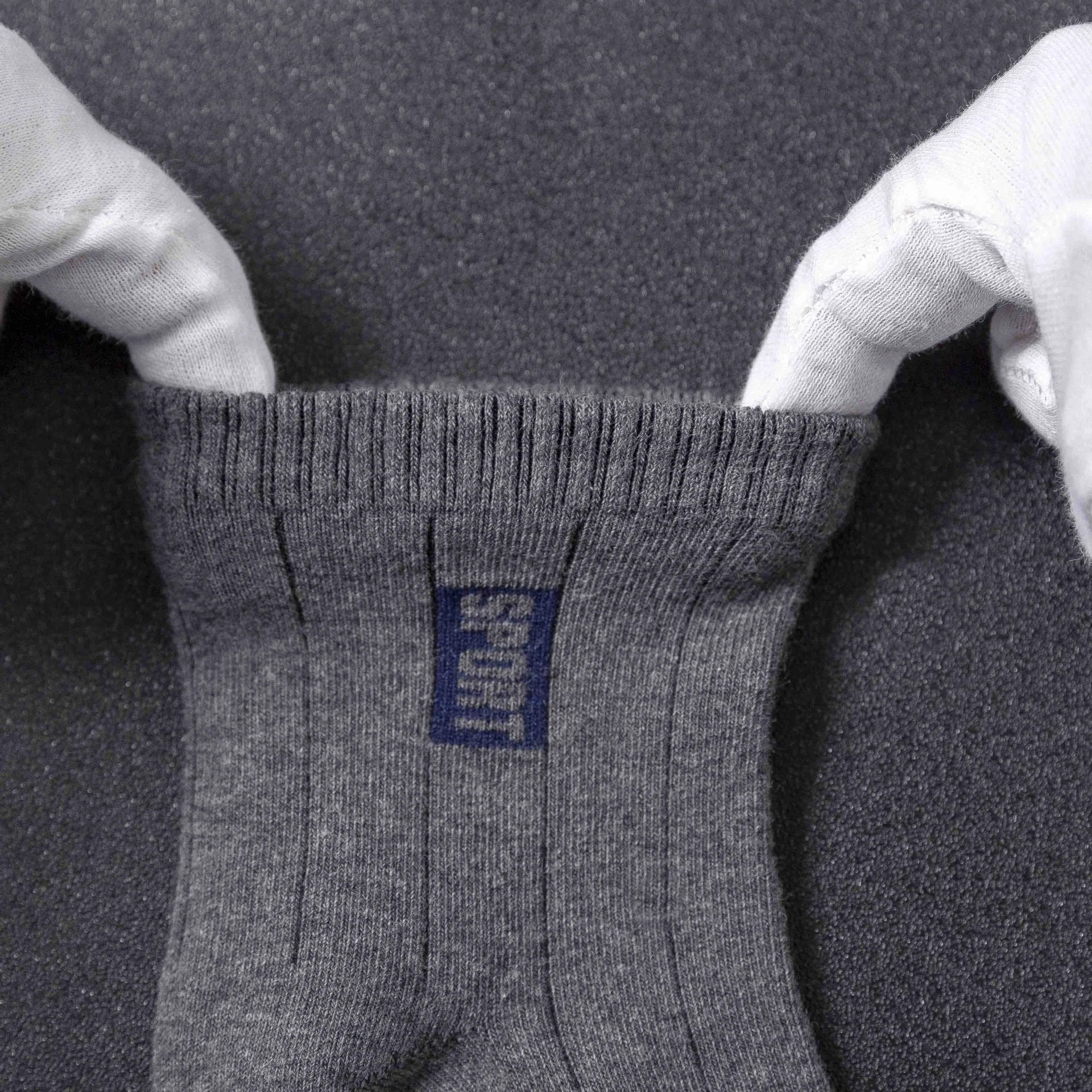 Men's 5 Pairs Breathable Cotton Mid-Tube Sweat-Absorbent Casual Trendy Socks