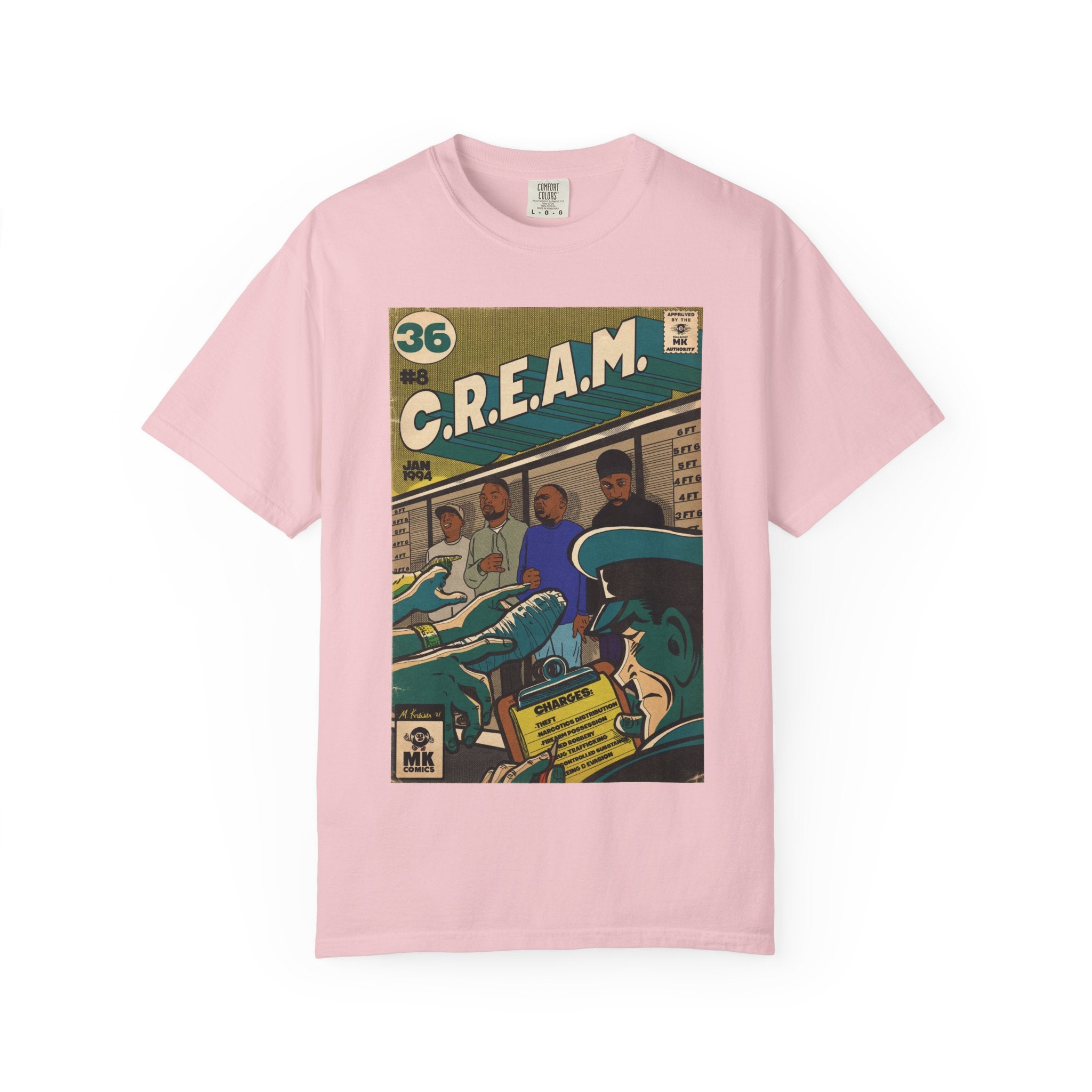 C.R.E.A.M - Unisex Comfort Colors T-shirt