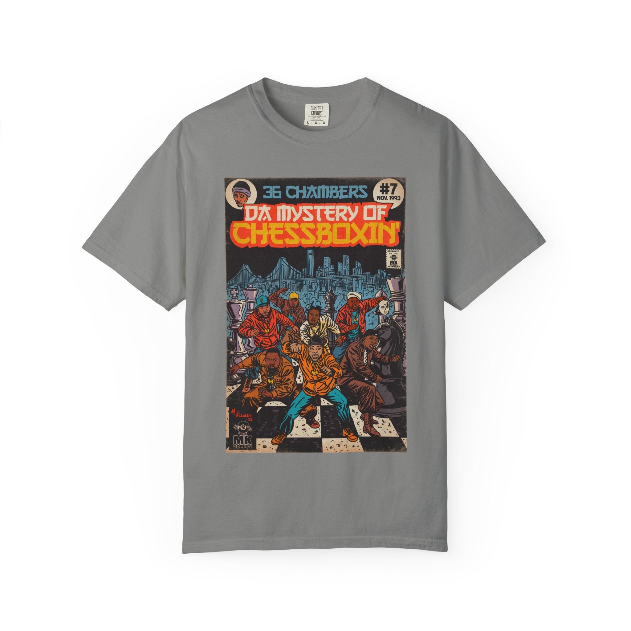 Da Mystery of Chessboxin - Unisex Comfort Colors T-shirt | Hip Hop Graphic Cotton Oversized Streetwear Tee