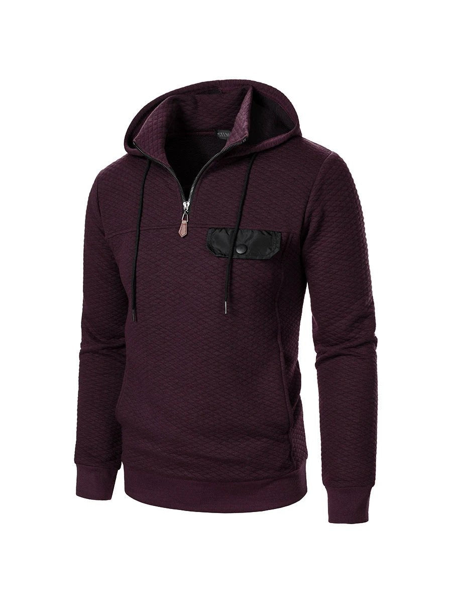 Men's Simplicity Trendy Loose Hooded Sweater