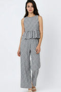 Gingham Pants & Top Set
