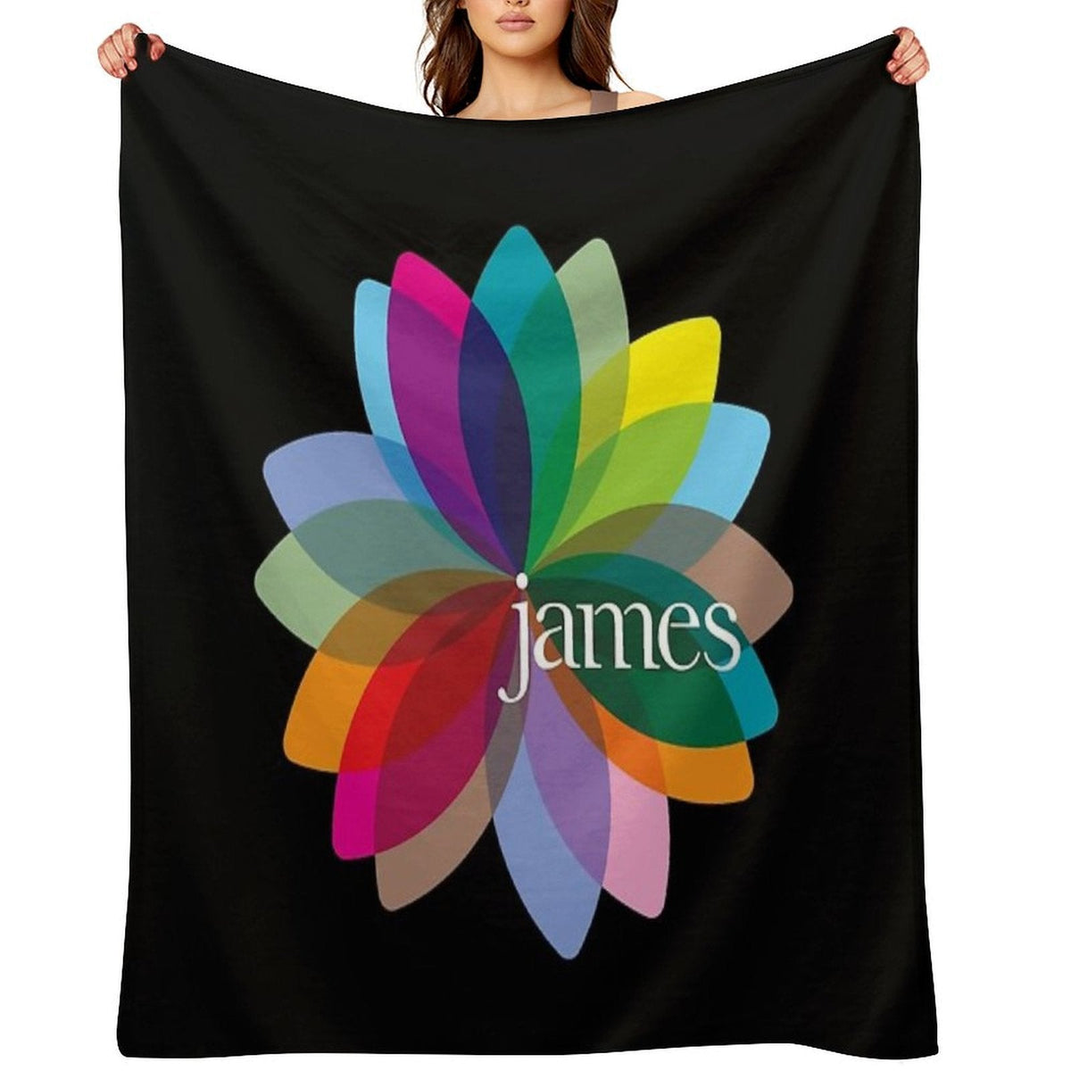 James Band Throw Blanket