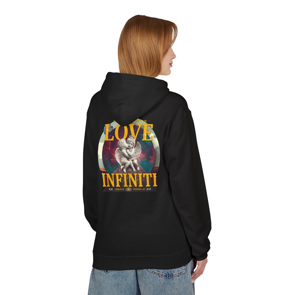 Celestial Love, Infiniti Unisex Couples Hoodie