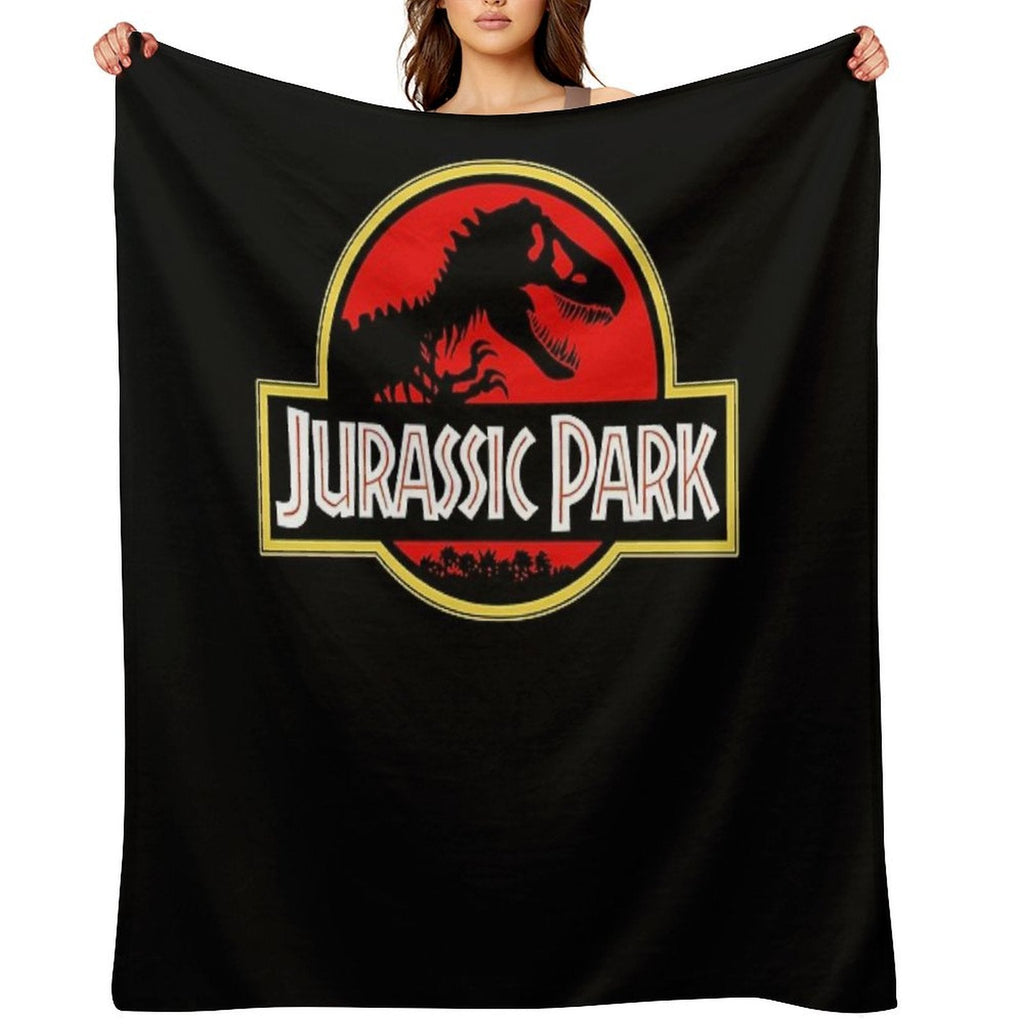 Jurrasic Park Classic Throw Blanket