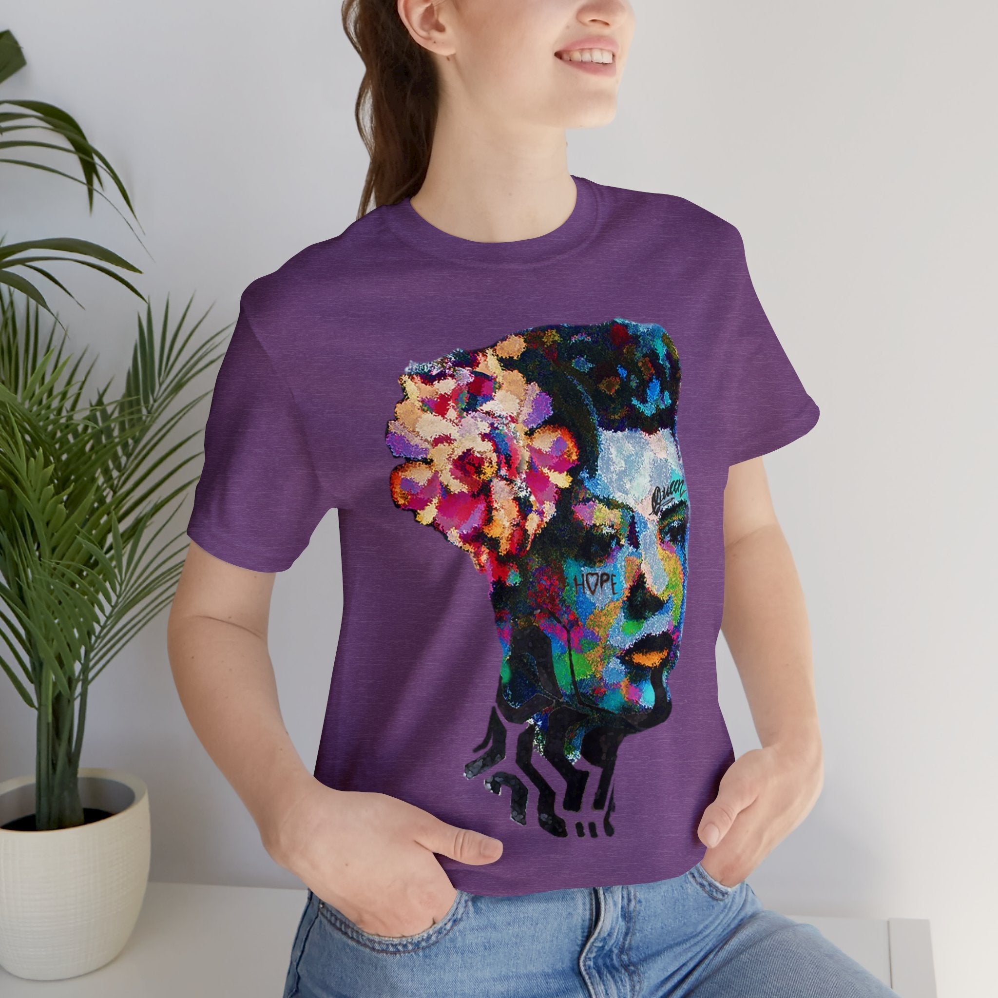 Billie Radical Unisex High End Cotton Short Sleeve Tee HUE+MAN Collective