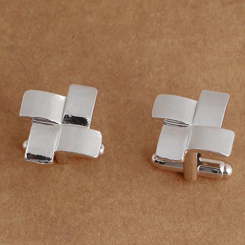 Three-dimensional Men's Cufflinks