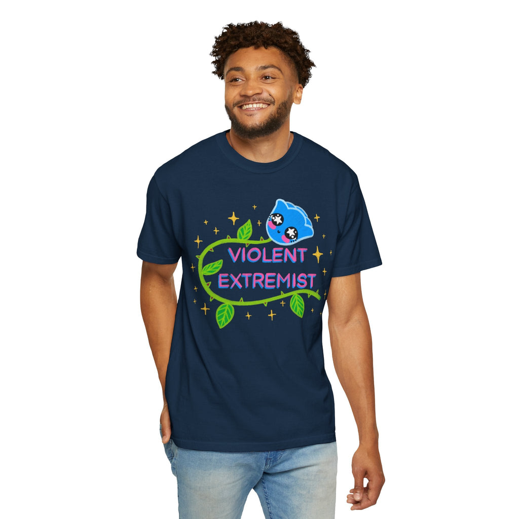 Trans Blue Rose Tee