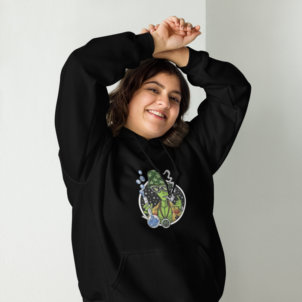 Alien Smoking Hoodie