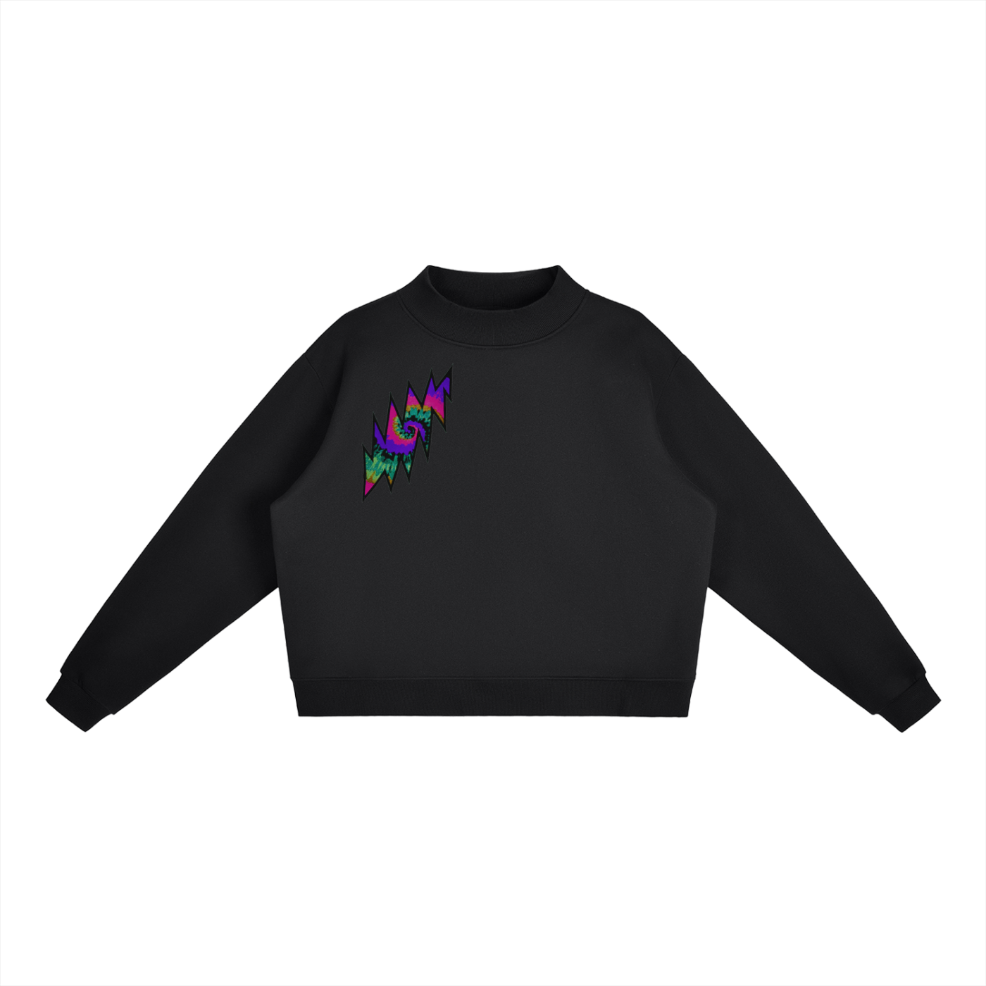 Dead Head Thunder Essential Fleece Mid-Neck Crew Sweatshirt