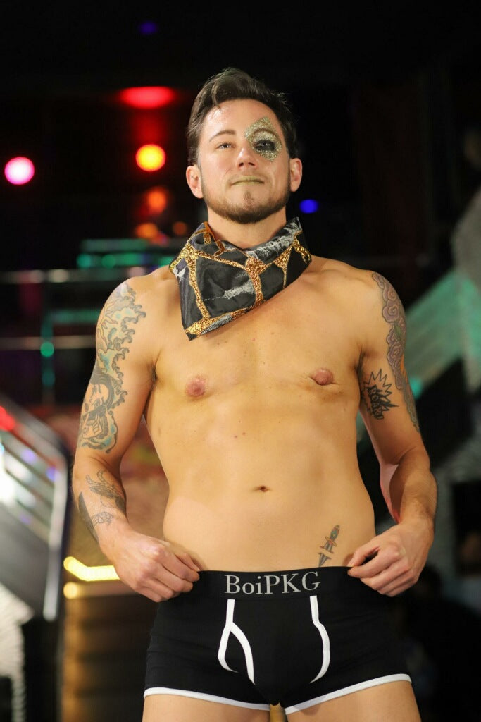 Black & Gold Bandana NYFW 2020