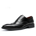 Men's Leather Oxford Shoes Rubber Sole