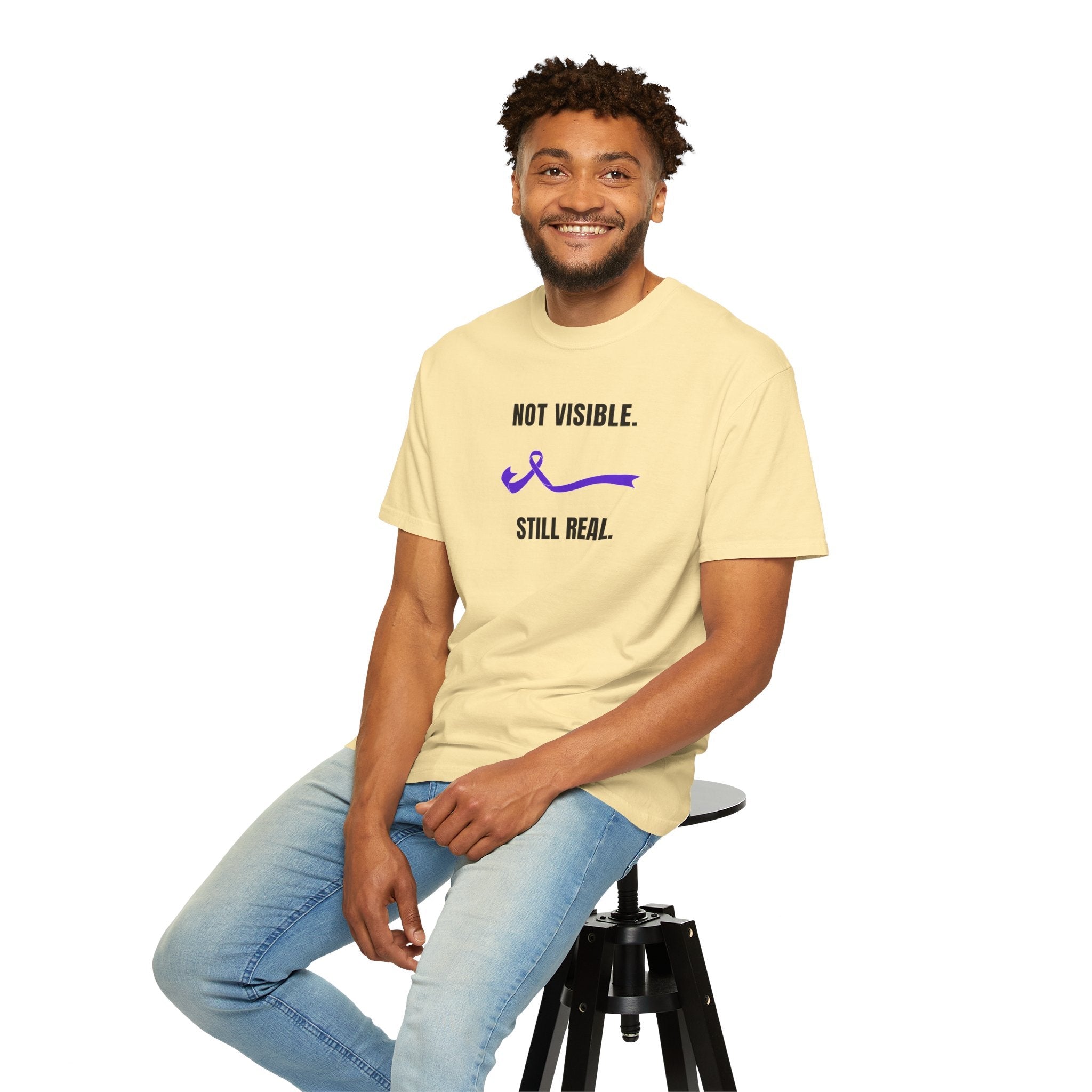 Not Visible. Still Real. T-Shirt – Epilepsy Awareness Apparel