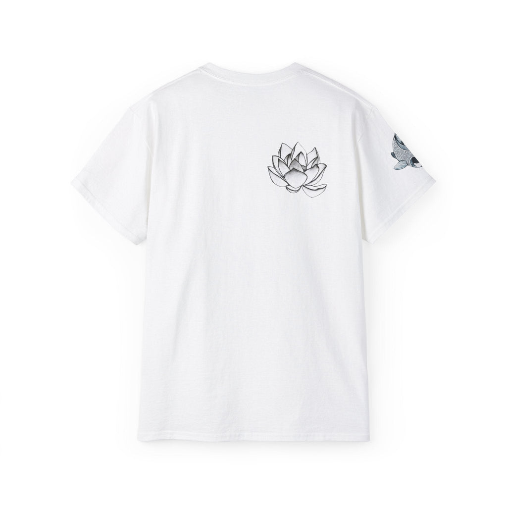 Fine Art Buddha Carving Print Unisex Ultra Cotton Tee