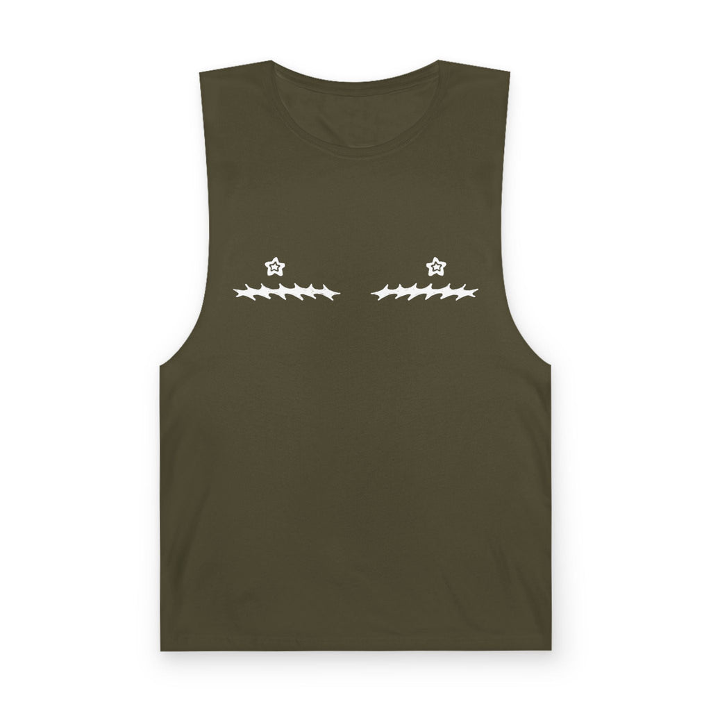 Star Nipple Top Surgery Scars Tank Top