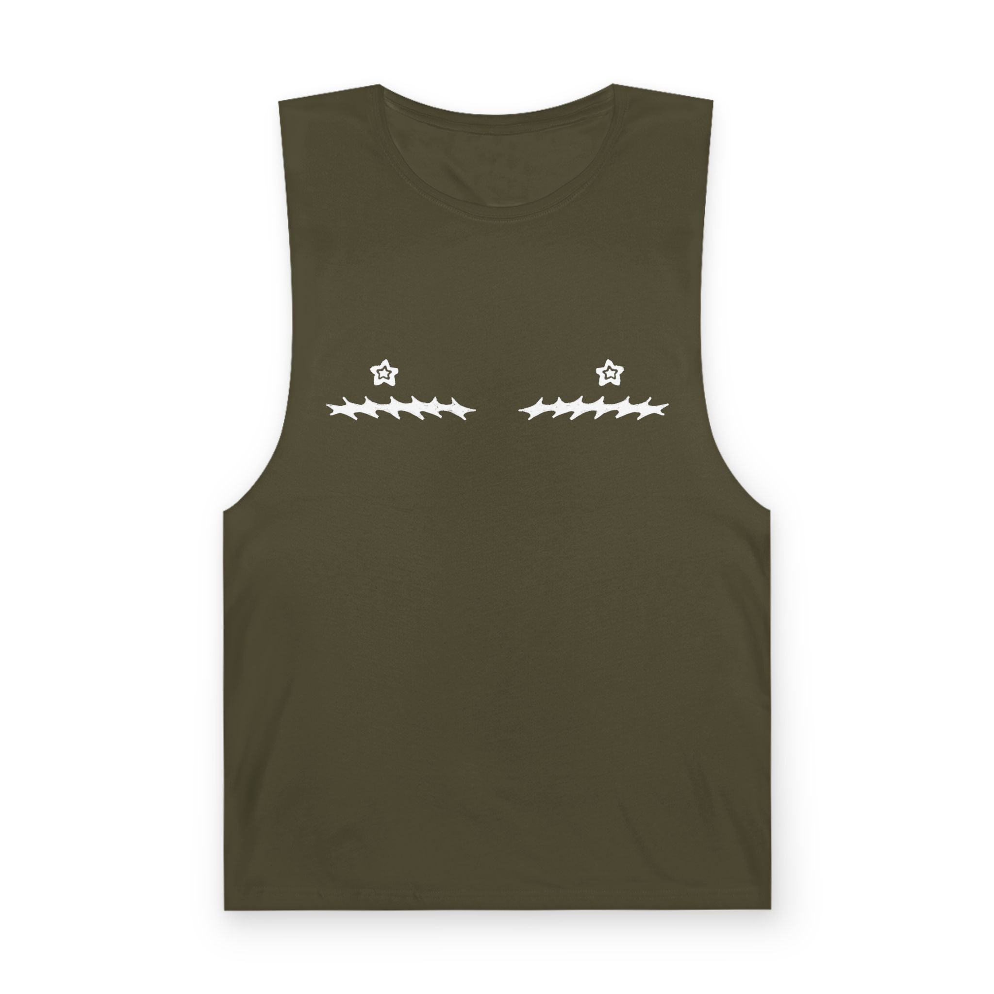 Star Nipple Top Surgery Scars Tank Top