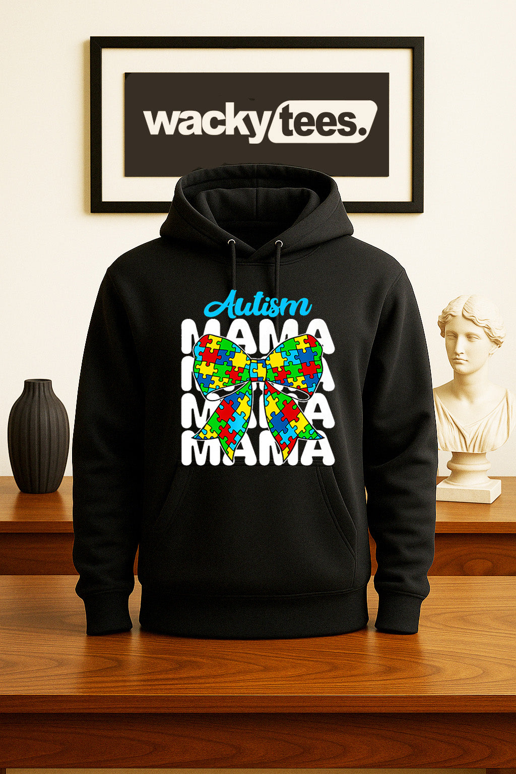 Autism Mama Mama Mama Awareness Graphic Tee Shirt