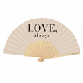 Love, Always Hand Fan