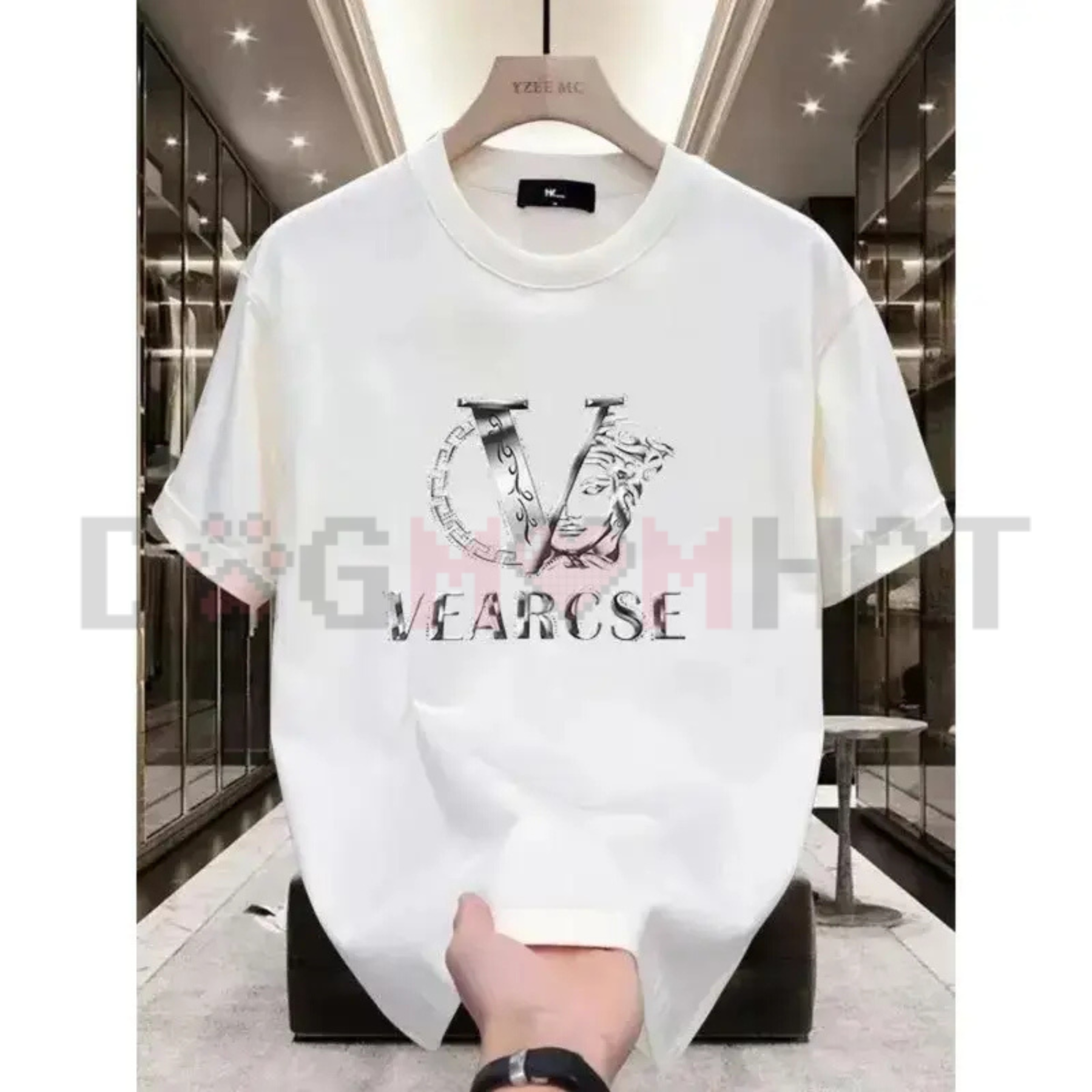Versace Gianni Tribute Shirt – Iconic Medusa Head Graphic