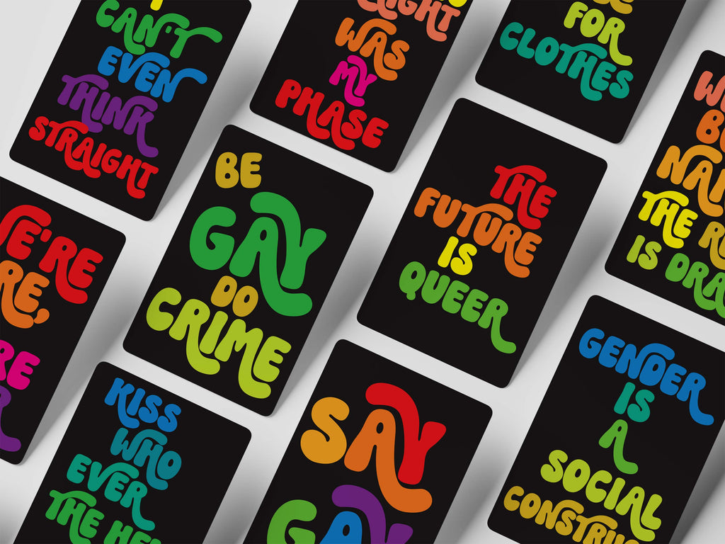 Queer Affirmation Cards, Deck of 16