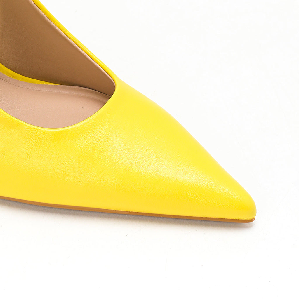 Quinn - Yellow Heels
