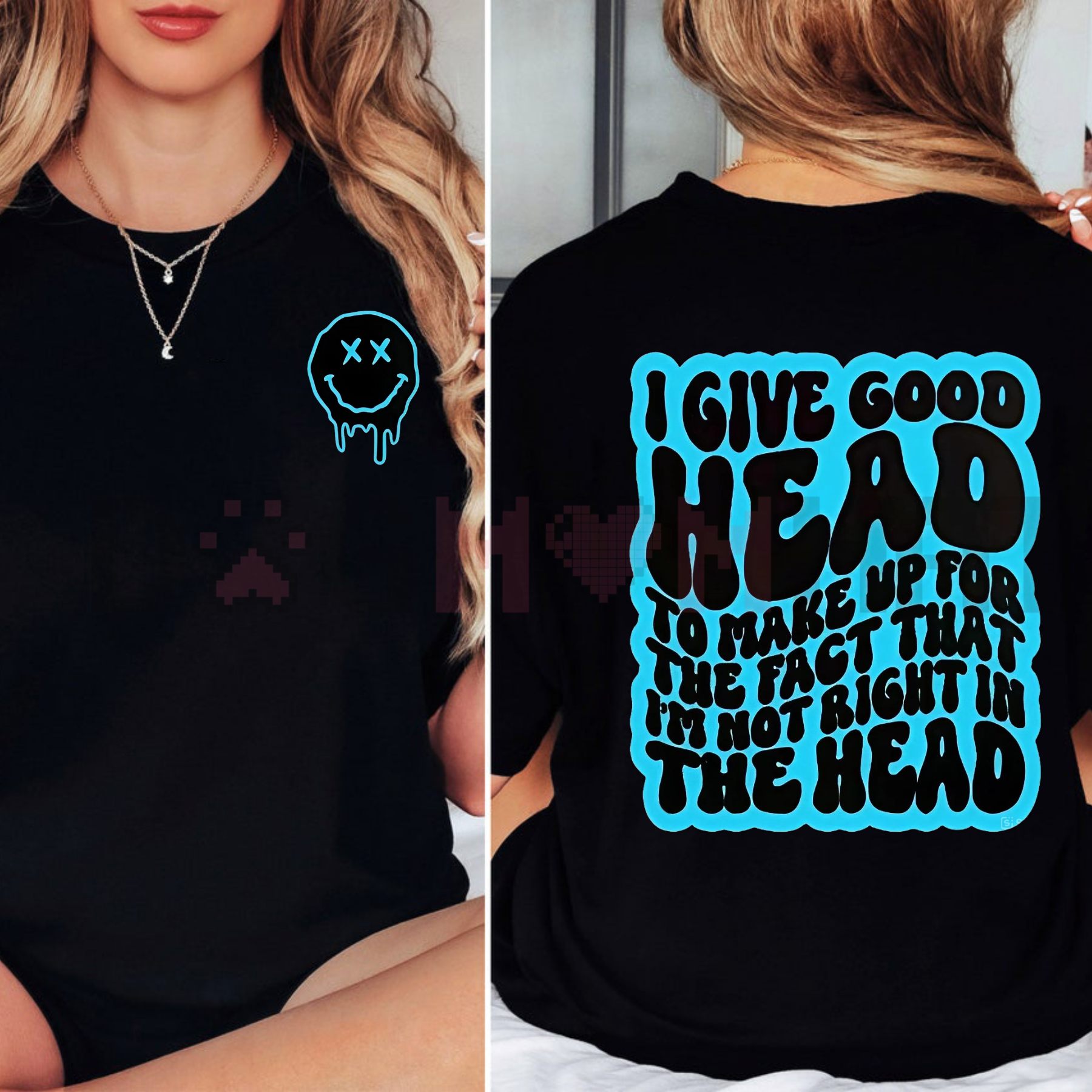"Not Right In The Head" Funny Sarcastic T-Shirt