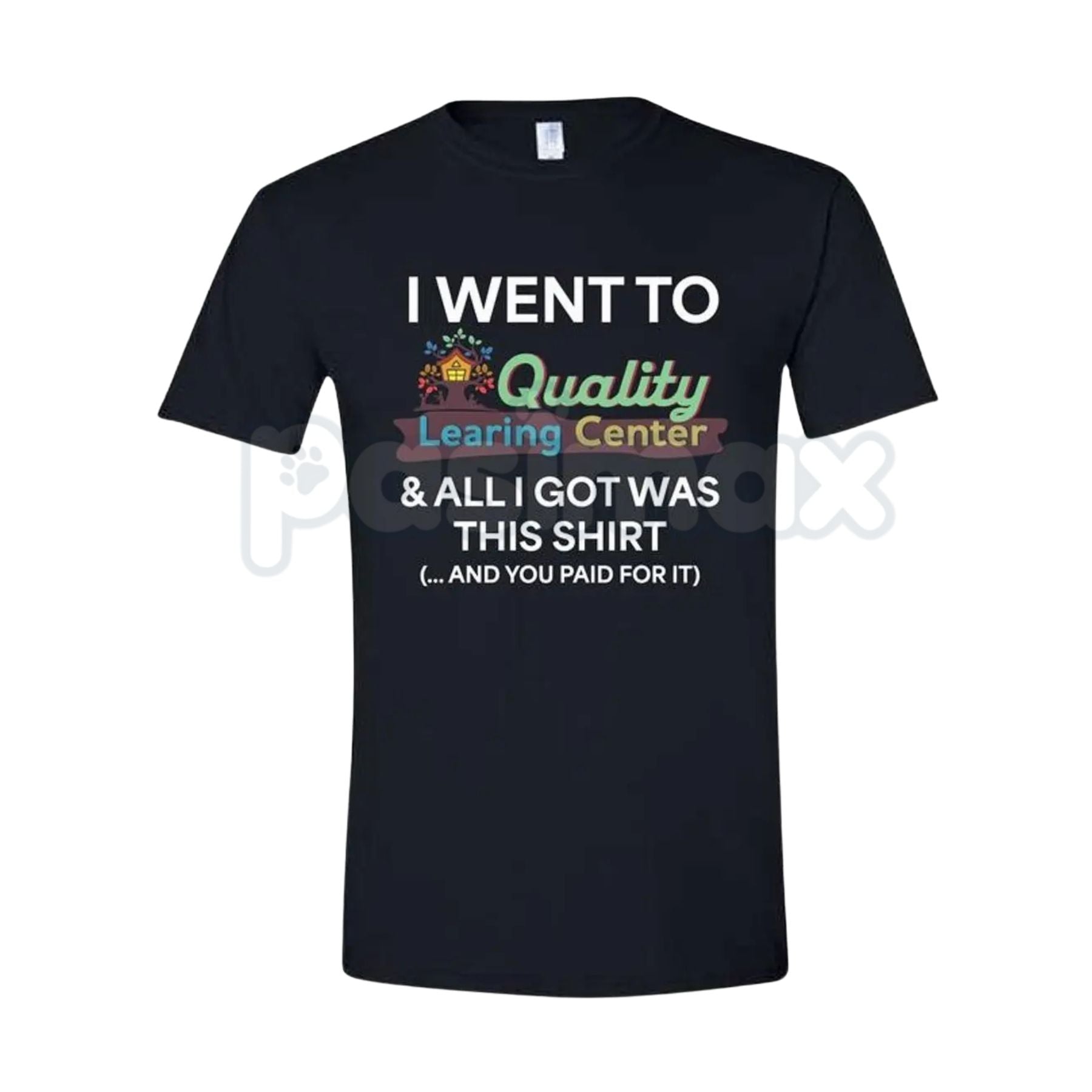 Learning Center Comfy and Quality T-Shirt - Vintage 90s Daycare Aesthetic Tee, Retro Educational Parody Shirt, Nostalgic Soft-Core Graphic Apparel