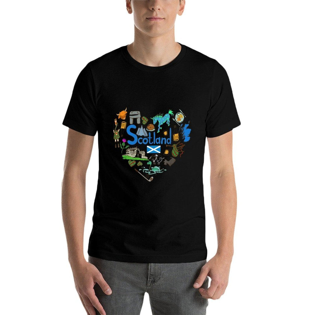 Travel Europe Scotland Edinburgh United Kingdom Vacation  Affordable Price T-Shirt