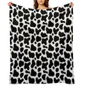 COW PRINT PATTERN Throw Blanket
