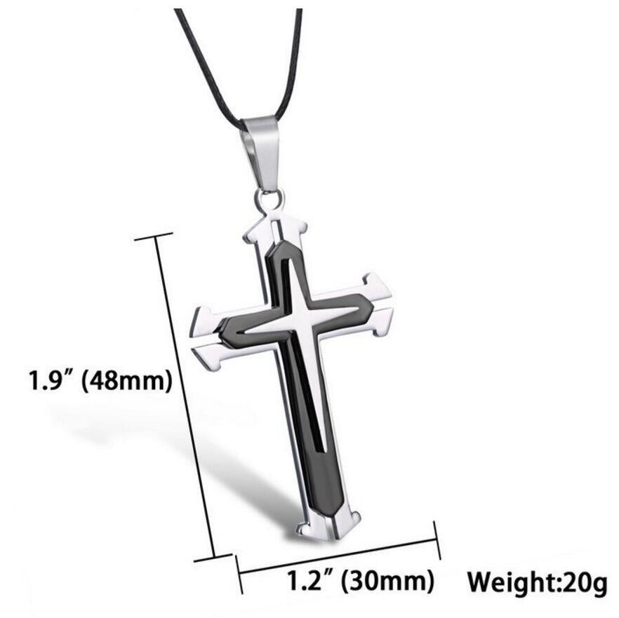 Popular Pretty Cool Diamond Cross Ornament Necklaces