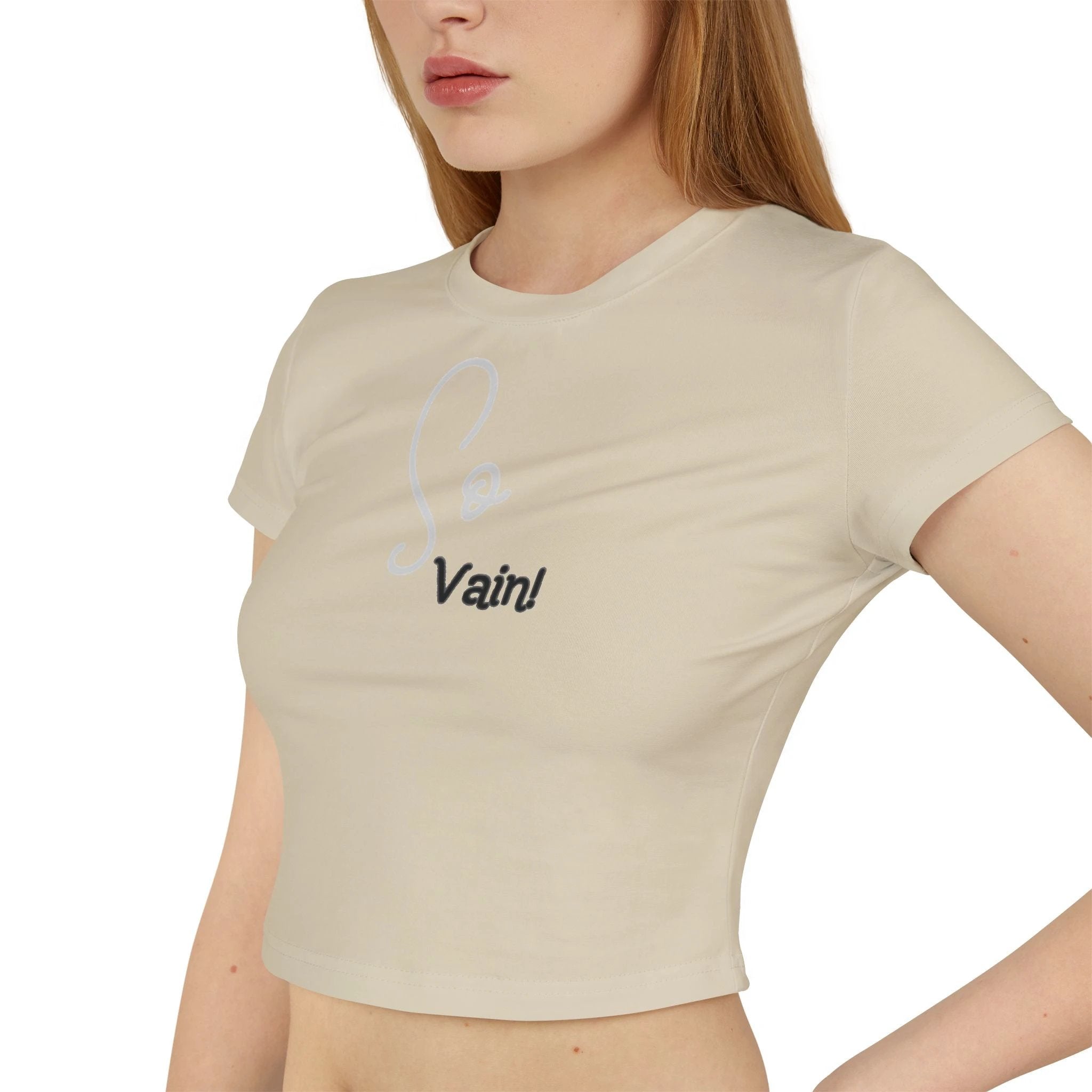 So vain Women's Crop Tee