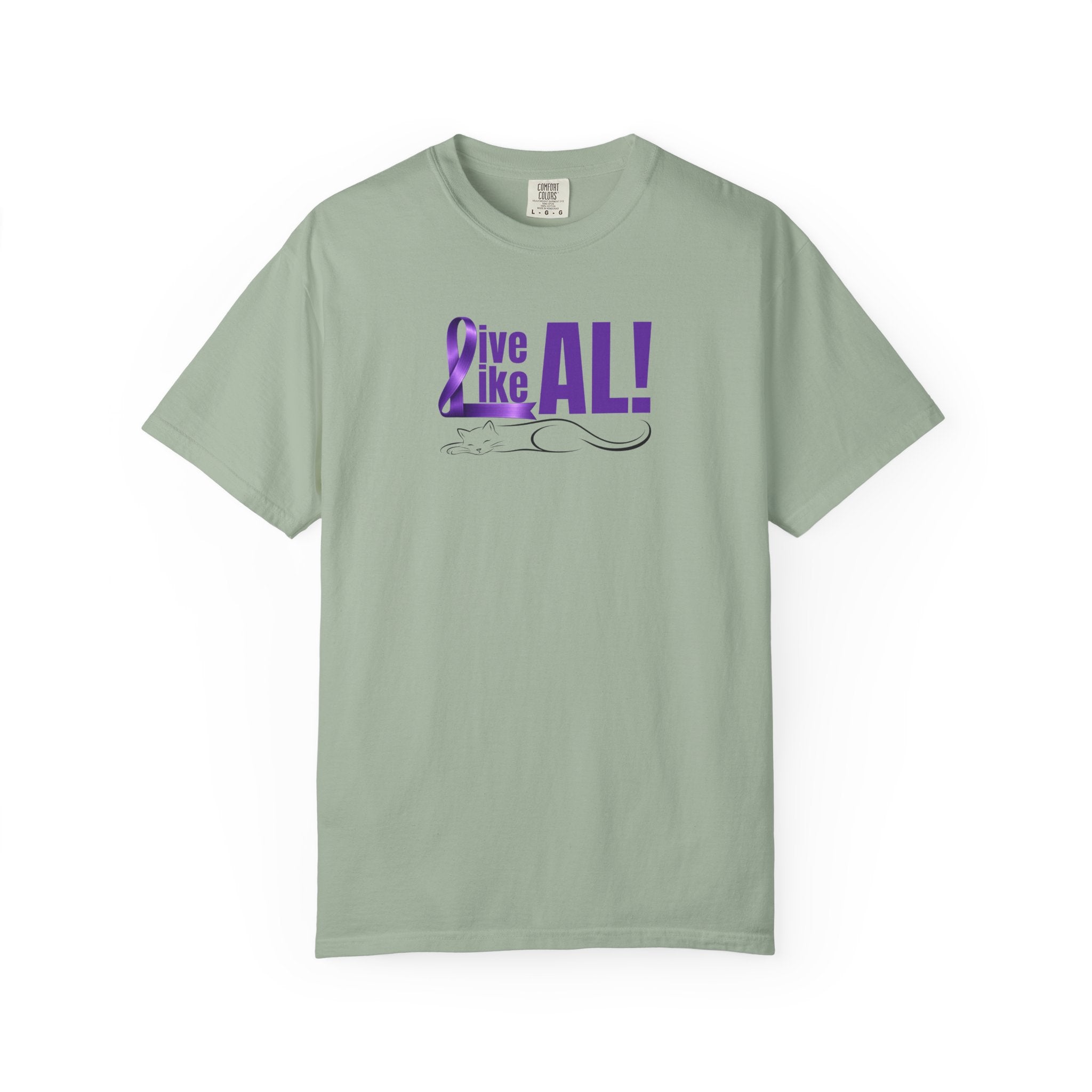 Live Like AL T-Shirt – Epilepsy Awareness Cat Tee