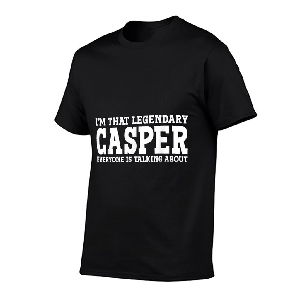 Casper Surname Funny Team Family Last Name Casper  Moisture-wicking T-Shirt