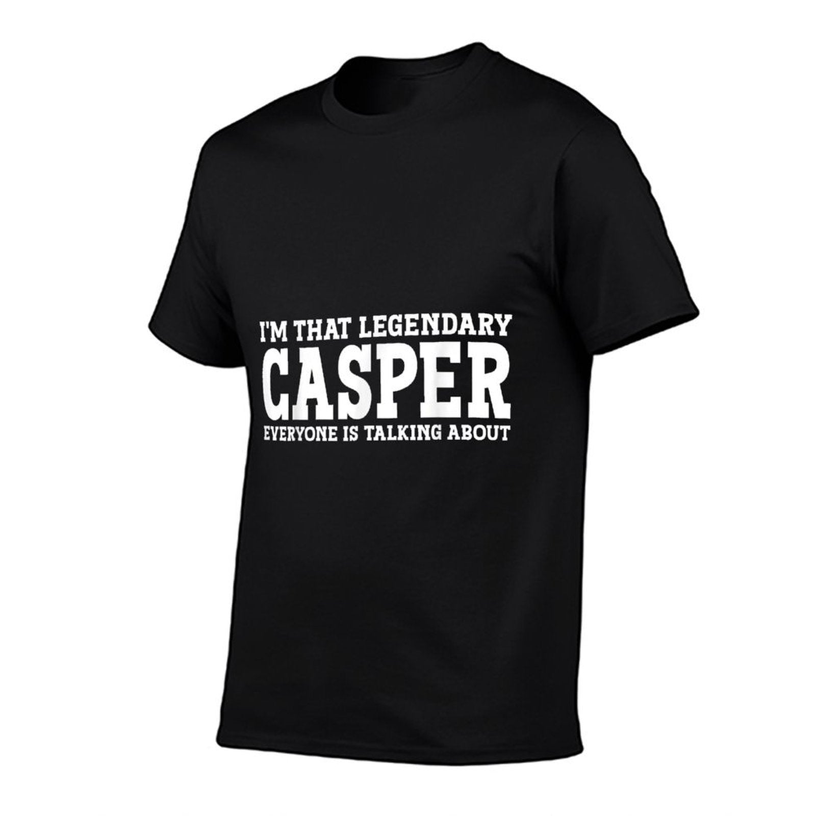 Casper Surname Funny Team Family Last Name Casper  Moisture-wicking T-Shirt