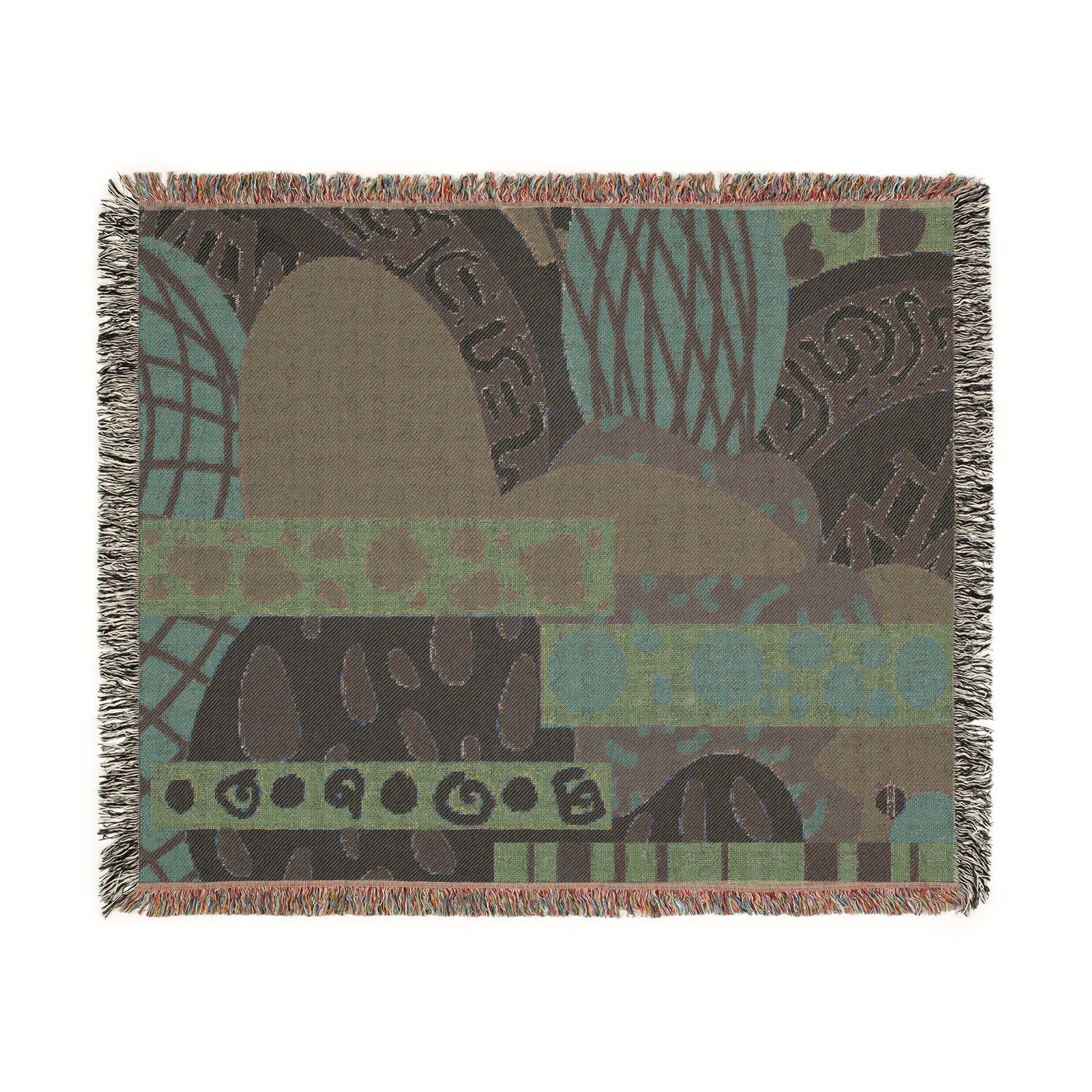 Abeille Creations - Makena Design Woven Blanket