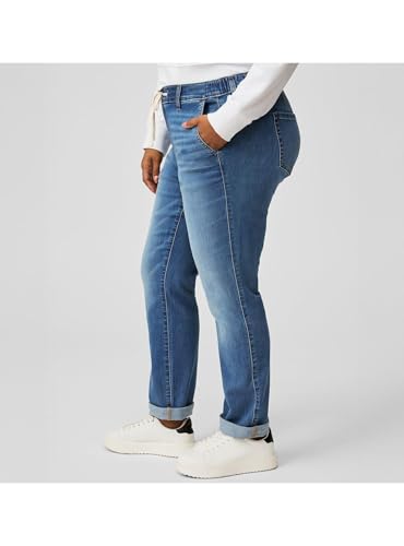 Torrid Women's Plus Size Weekend Boyfriend Mid-Rise Jean