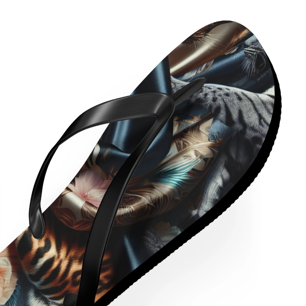 Boho Chic Flip Flops - Trendy Summer Footwear for Beach Days, Pool Parties, Casual Outings, Vacation Essentials, Gift for Her