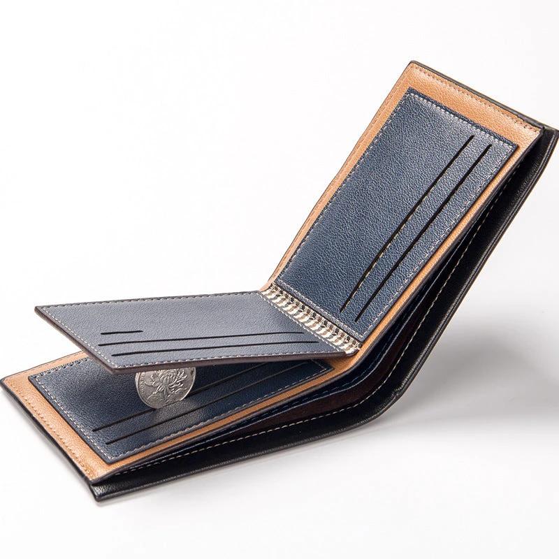 Men's Short Embossed Wallet