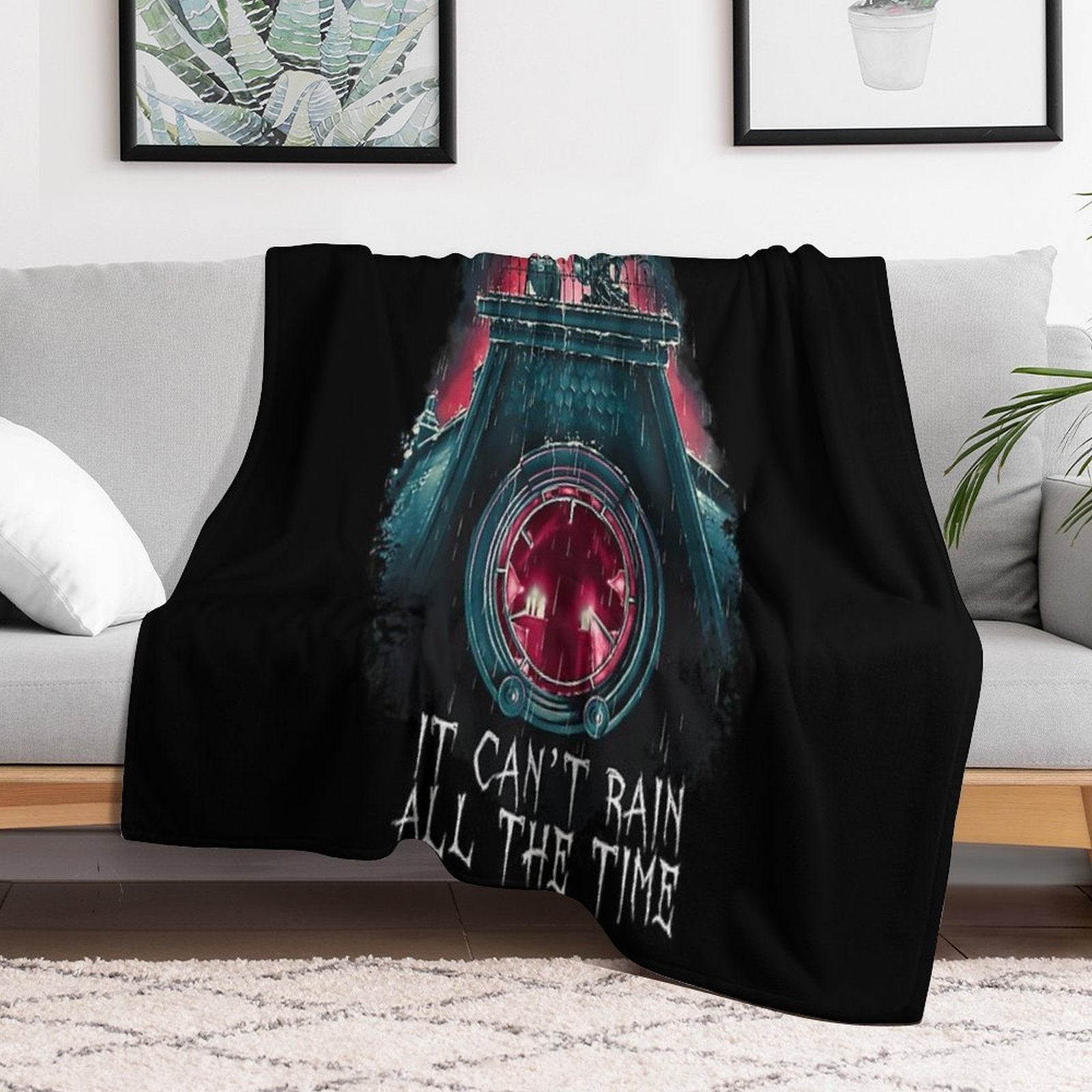 Brandon Lee The Crow Throw Blanket