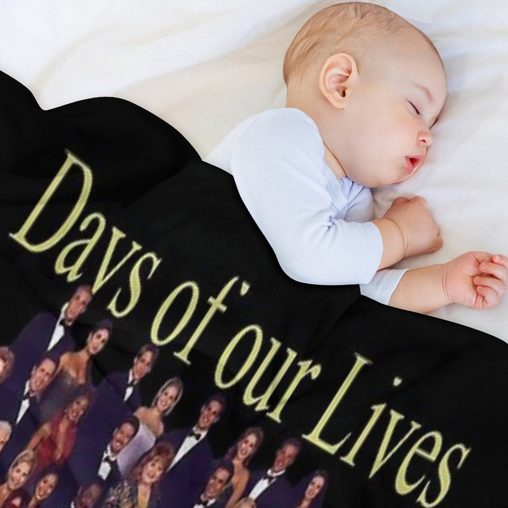 Days Of Our Lives 57Th Anniversary Throw Blanket